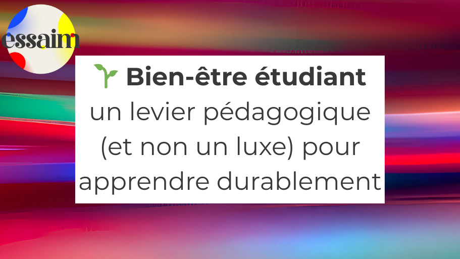 Bien être étudiant